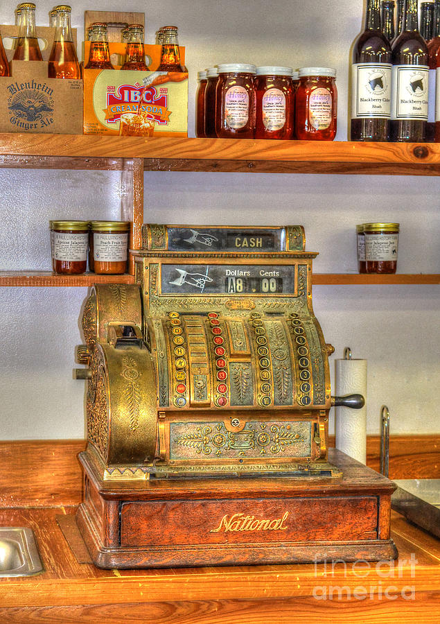 The Old Cash Register Photograph by Kathy Baccari