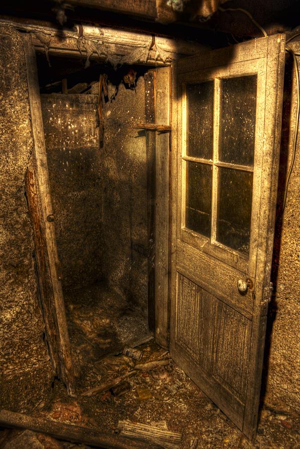 Abstract Photograph - The Old Cellar Door by Dan Stone
