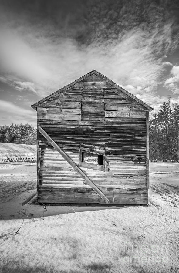 The Old Corn Crib Photograph by Edward Fielding