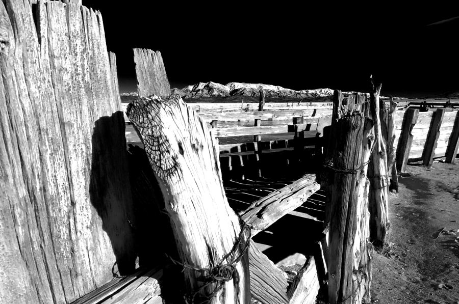 Architecture Photograph - The Old Corral by Cat Connor