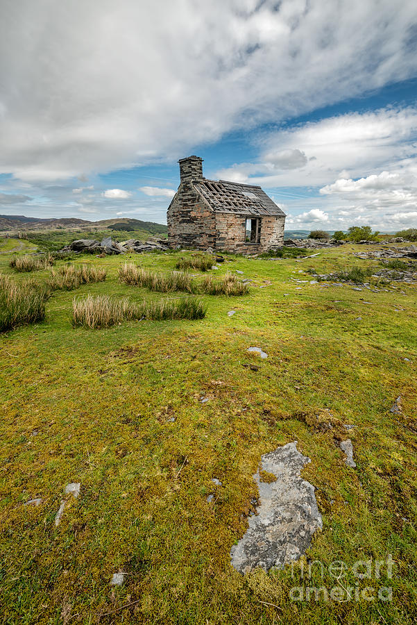 Snowdonia National Park Photograph - The Old Cottage by Adrian Evans
