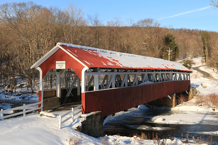 Barronvale Covered Bridge ... Somerset County PA Photograph by Sharon ...