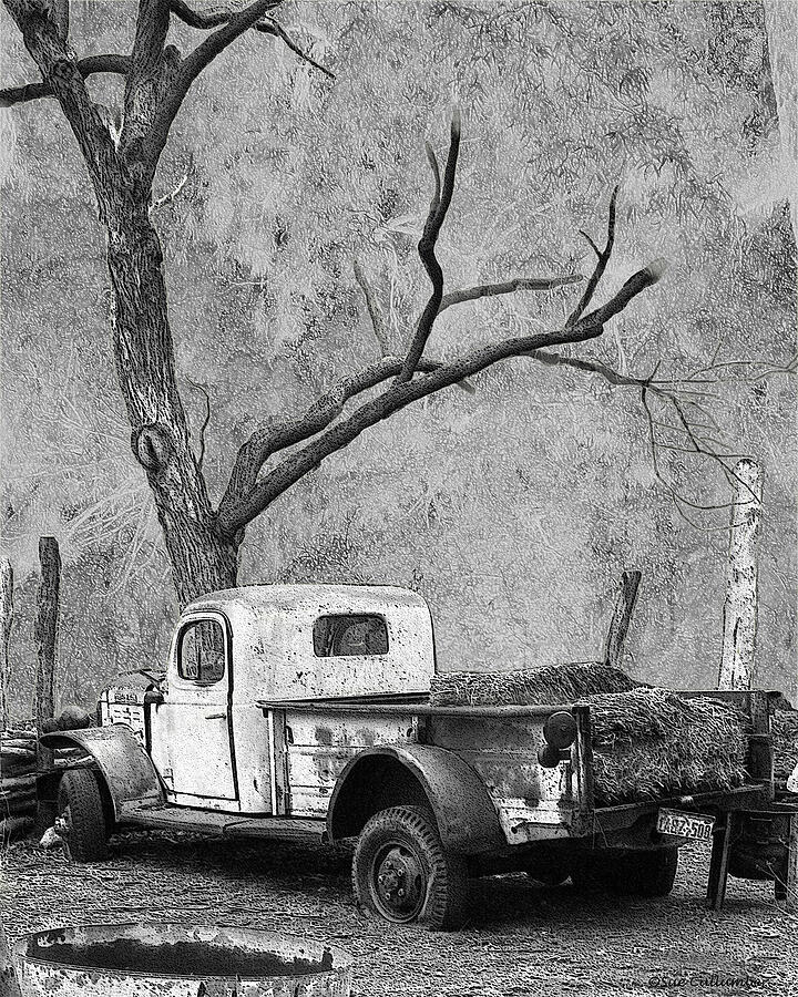 The Old Dodge Digital Art by Sue Cullumber