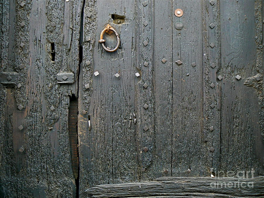 Carcassonne Photograph - The Old Door by France  Art