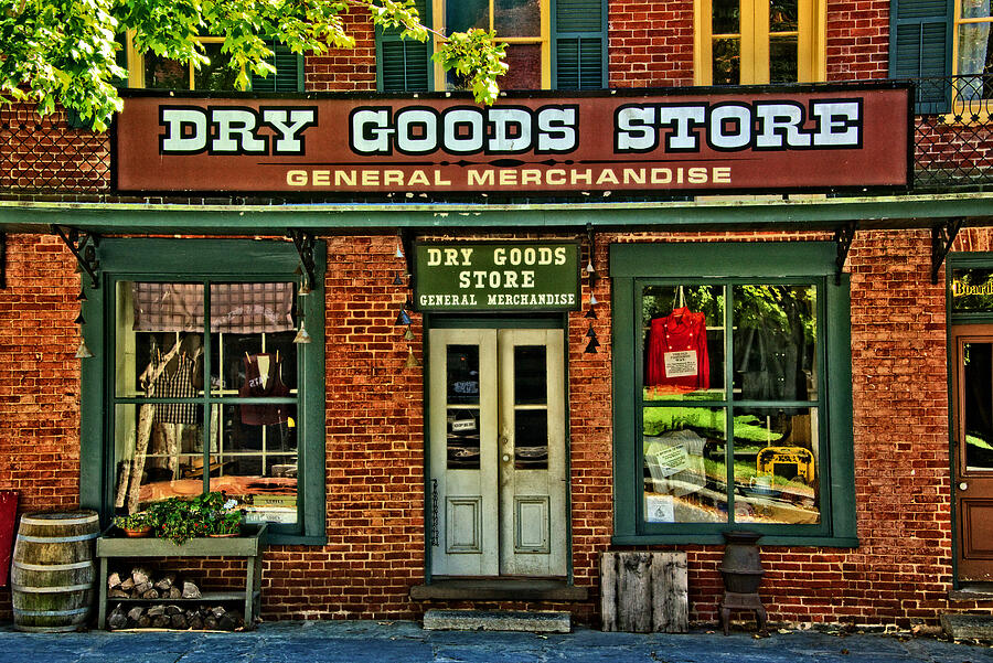 The Old Dry Goods Photograph by Paul W Faust -  Impressions of Light