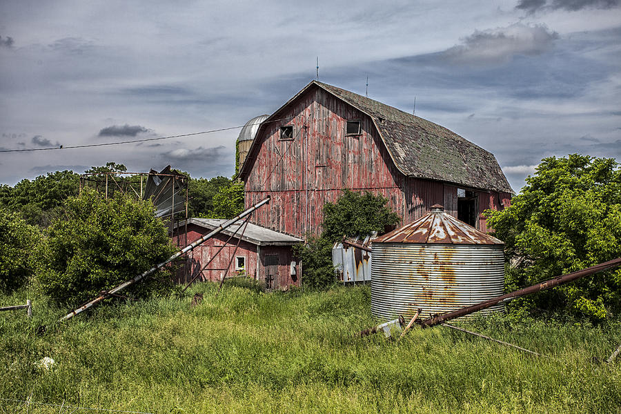 The Old Farm Photograph by CJ Schmit