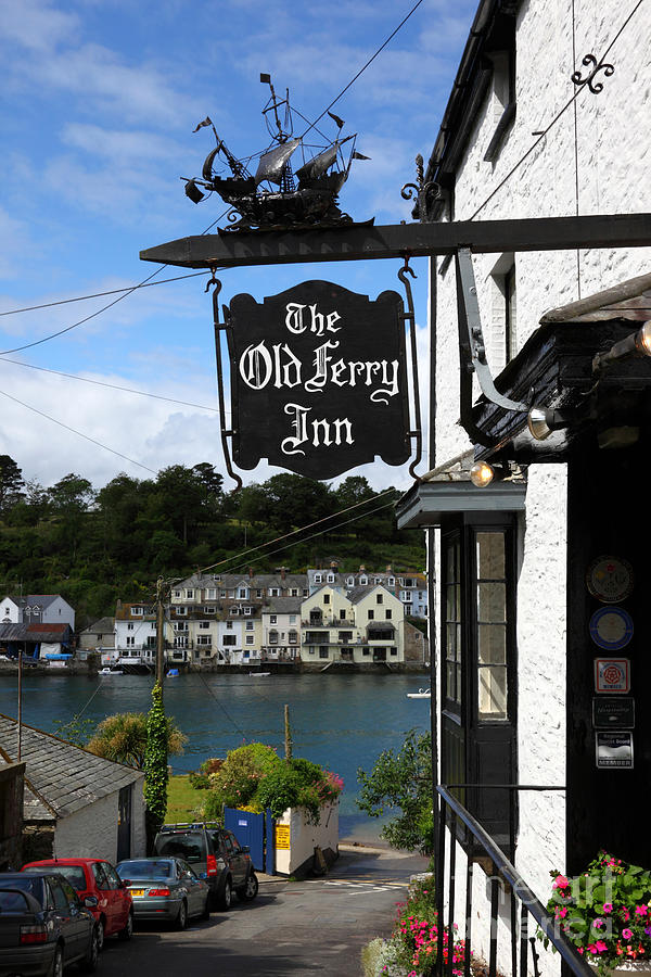The Old Ferry Inn Boddinick Photograph by James Brunker
