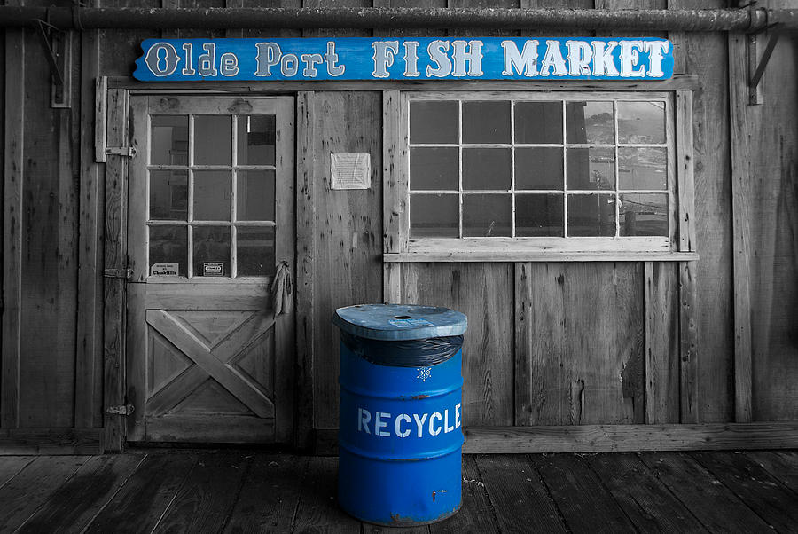 The Old Fish Market Photograph by Richard J Cassato