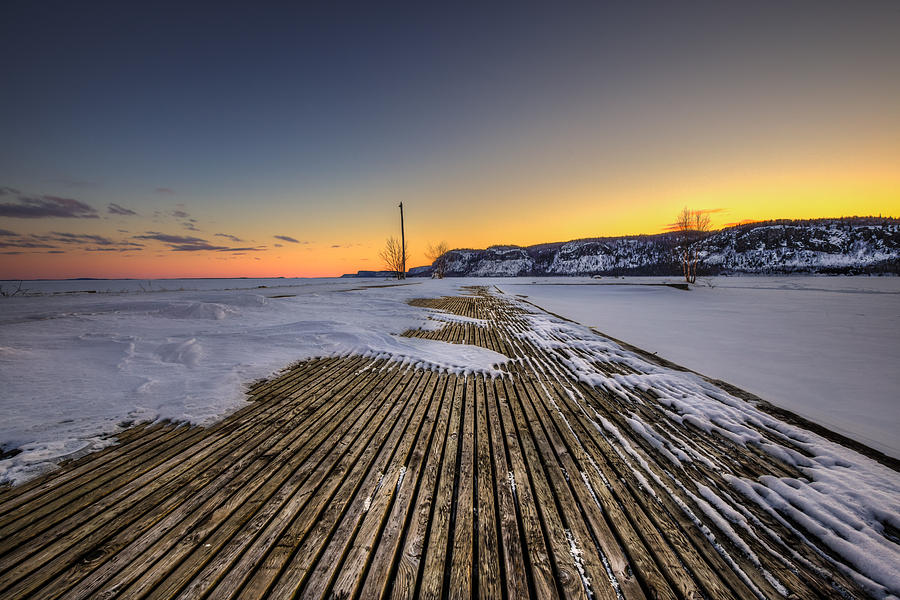 The old fishing dock Photograph by Jakub Sisak