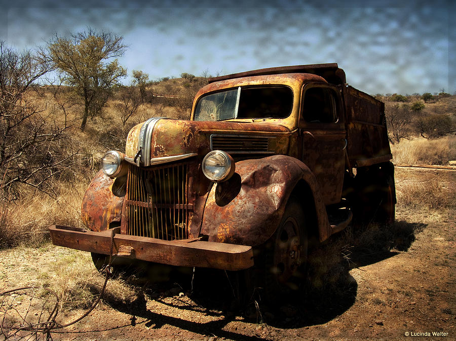The Old Ford Photograph by Lucinda Walter