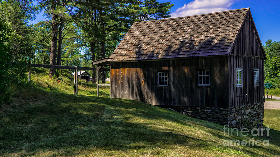 The Old Grist Mill. Photograph by New England Photography
