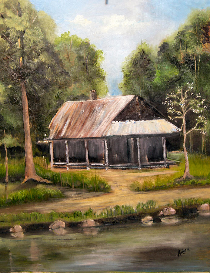 The Old Homestead Painting by Arlen Avernian - Thorensen