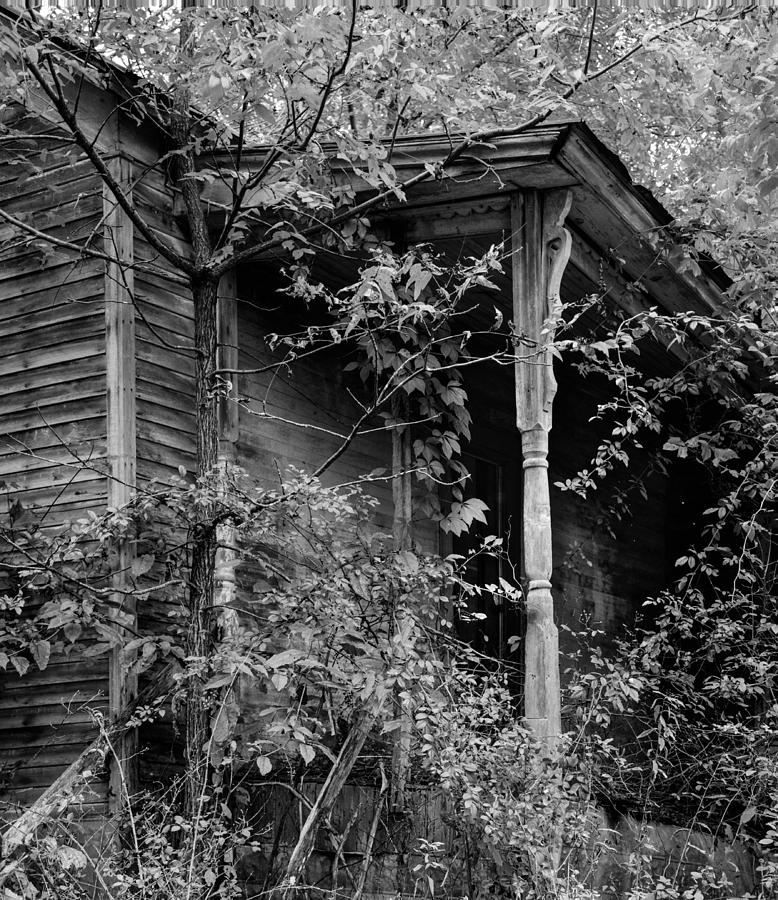 The Old Homestead Front Poarch Photograph by Douglas Barnett