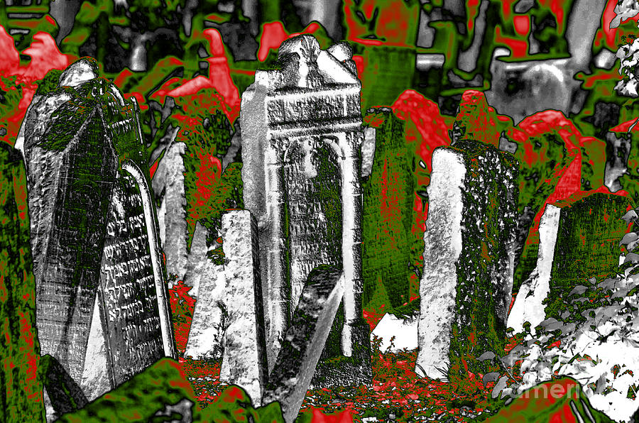The Old Jewish Cemetery 2 Photograph by Leo Symon