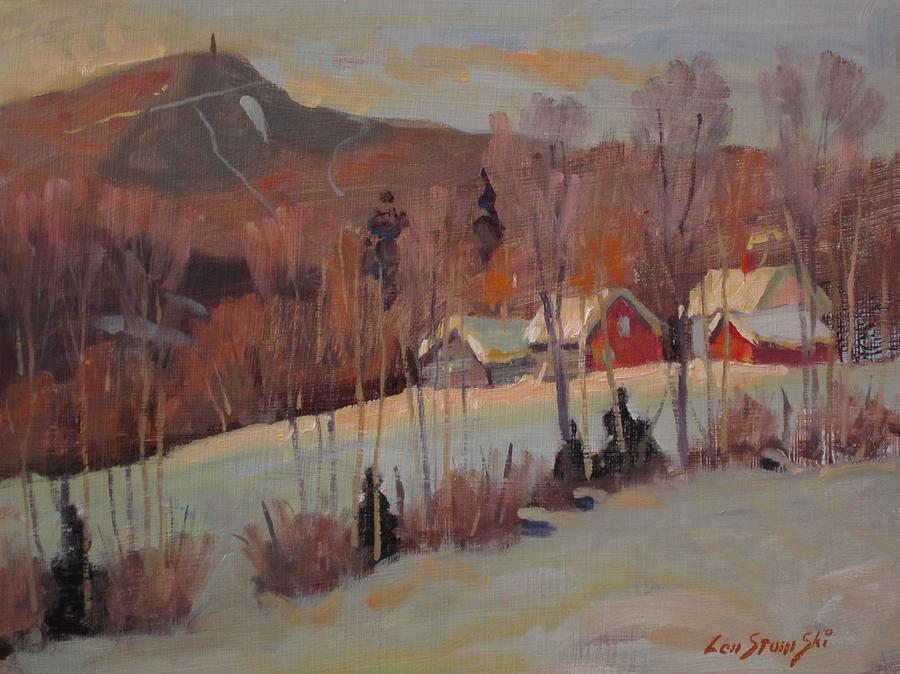 The Old Kordana Farm Painting by Len Stomski
