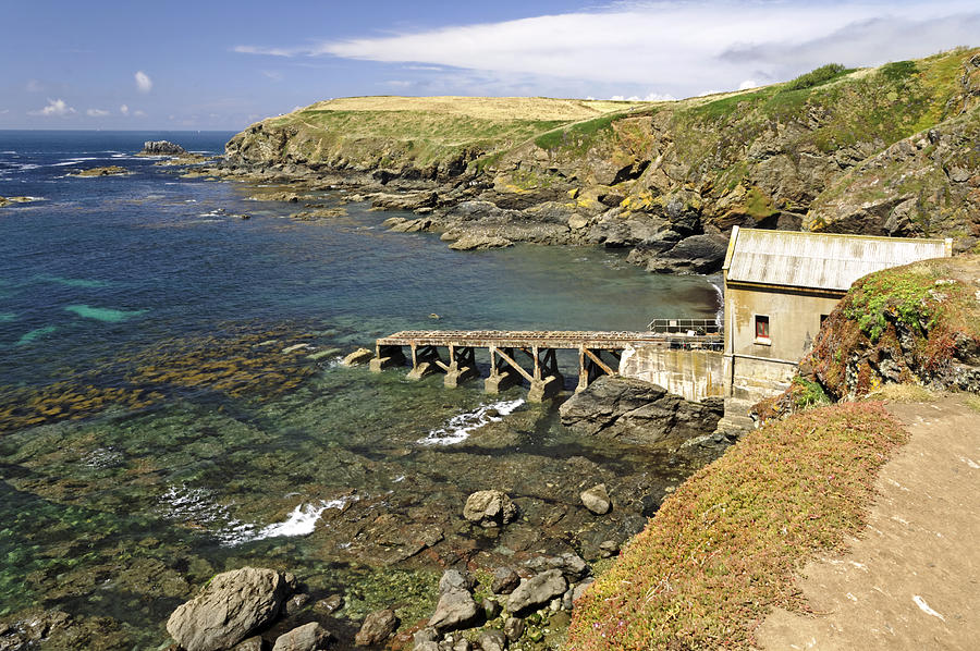 The Old Lizard Lifeboat Station Photograph by Rod Johnson
