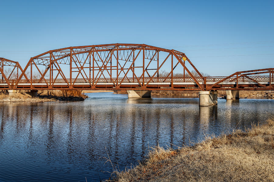 The Old Metal Bridge Photograph by Doug Long