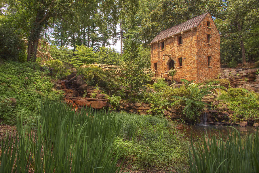 The Old Mill and Pond Photograph by Jason Politte
