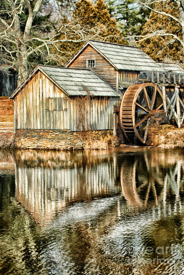 The Old Mill Photograph by Darren Fisher