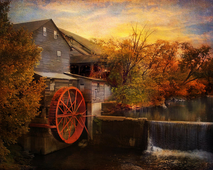 The Old Mill Photograph by Jai Johnson