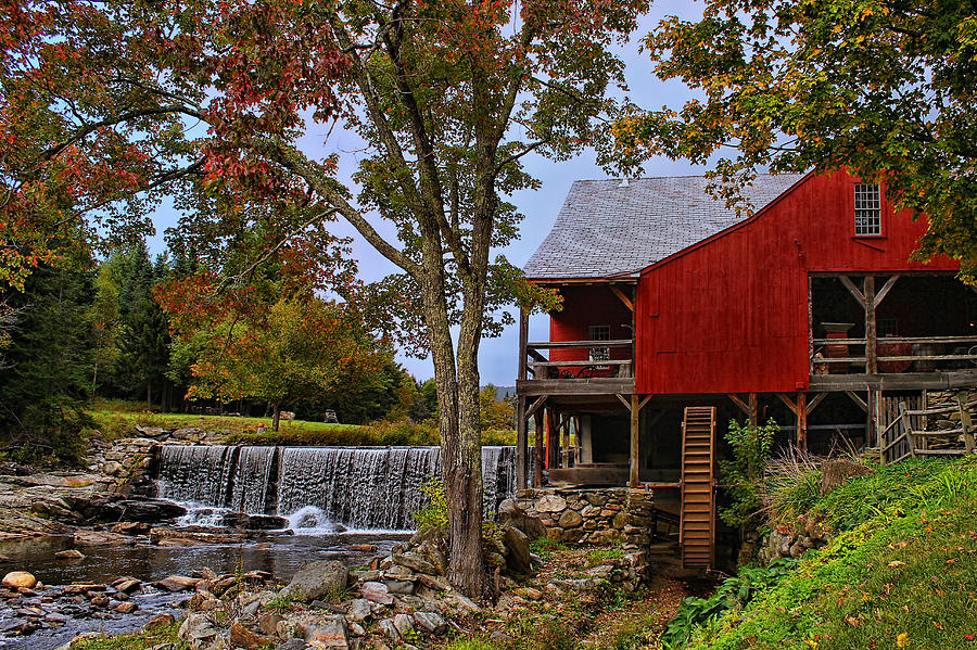 The Old Mill On The River Photograph by Lanis Rossi - Fine Art America