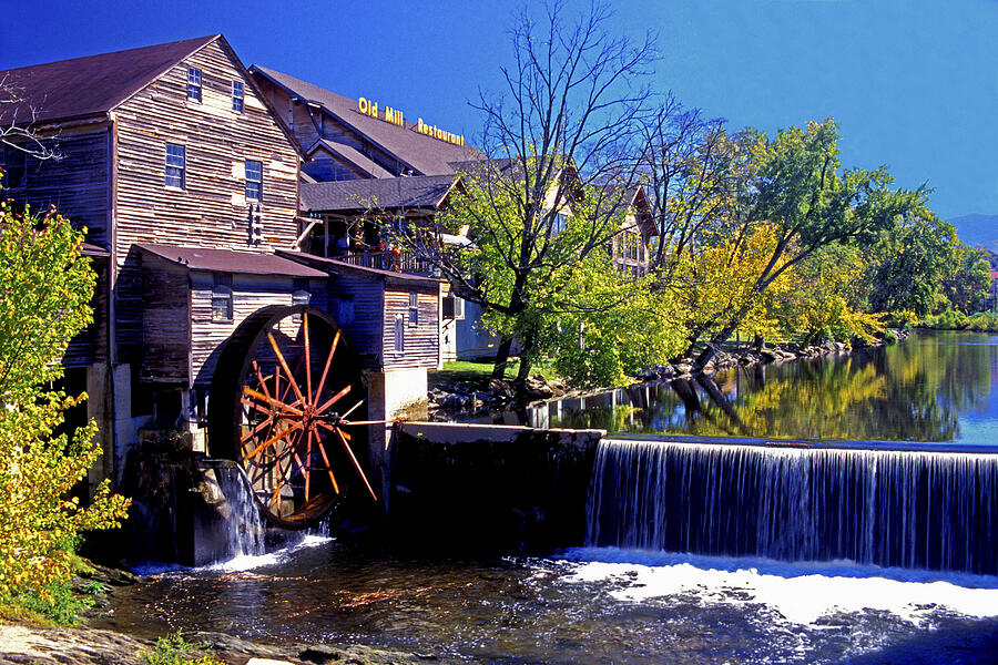 The Old Mill Photograph by Paul W Faust -  Impressions of Light