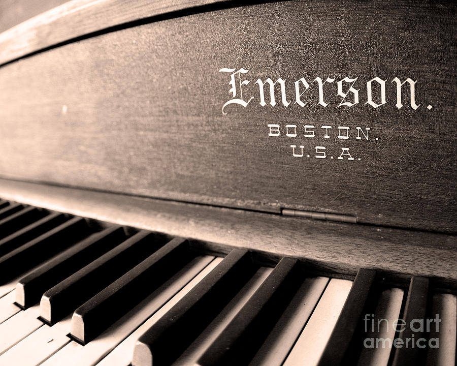 The Old Piano Photograph by Jillian Audrey Photography