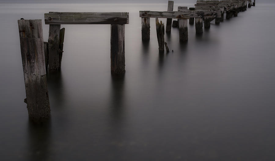 The Old Pier Photograph by Andrew Pacheco