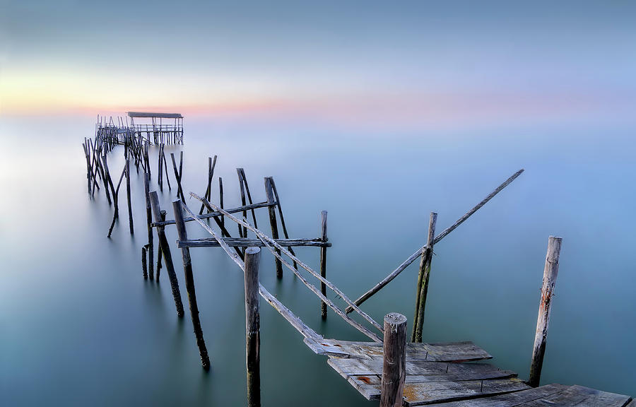The Old Pier Photograph by Fran Osuna