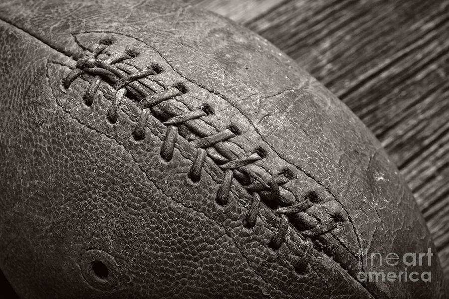 The Old Pigskin Photograph by Edward Fielding
