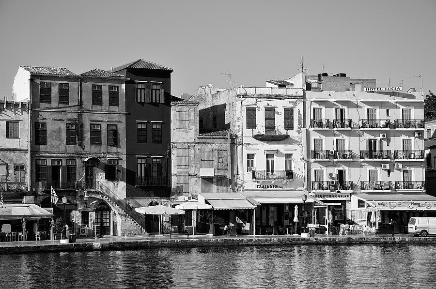 The Old Port Of Chania City Photograph