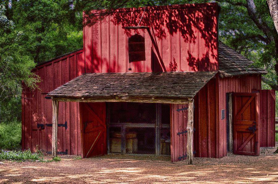 The Old Red Barn Photograph by Kristina Deane
