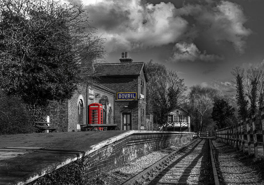 The Old Red Telephone Box Photograph by Spikey Mouse Photography