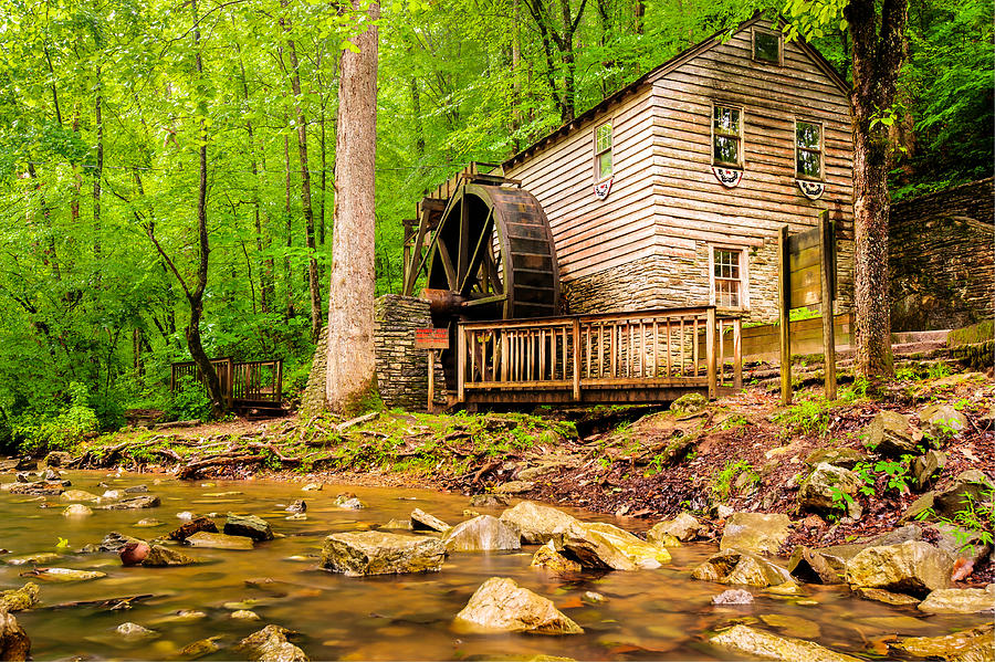 The Old Rice Mill In Tennessee Photograph