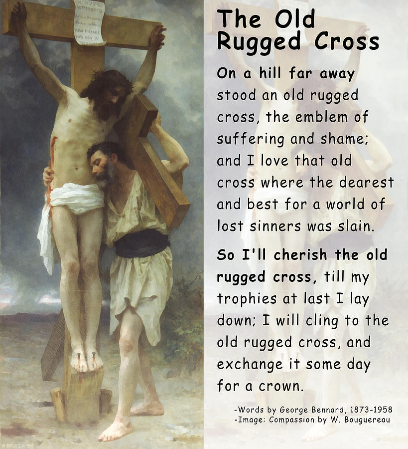 The Old Rugged Cross Digital Art by William Bouguereau