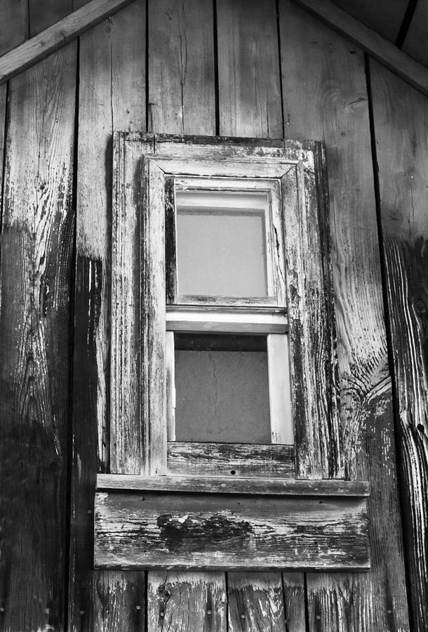 The Old Shed Window Photograph by Wayne Stabnaw - Fine Art America