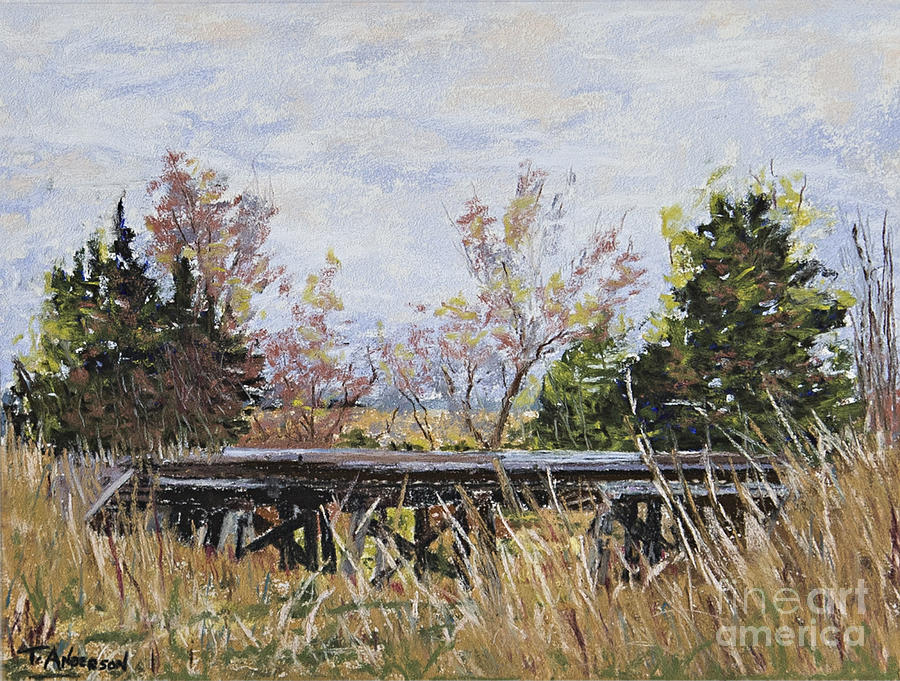 The Old Trestle Painting by Terry Anderson