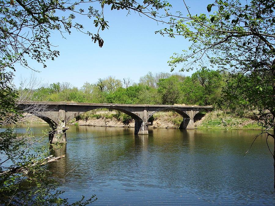 The Old Trolley Bridge Over The Spring River Photograph by The GYPSY and Mad Hatter