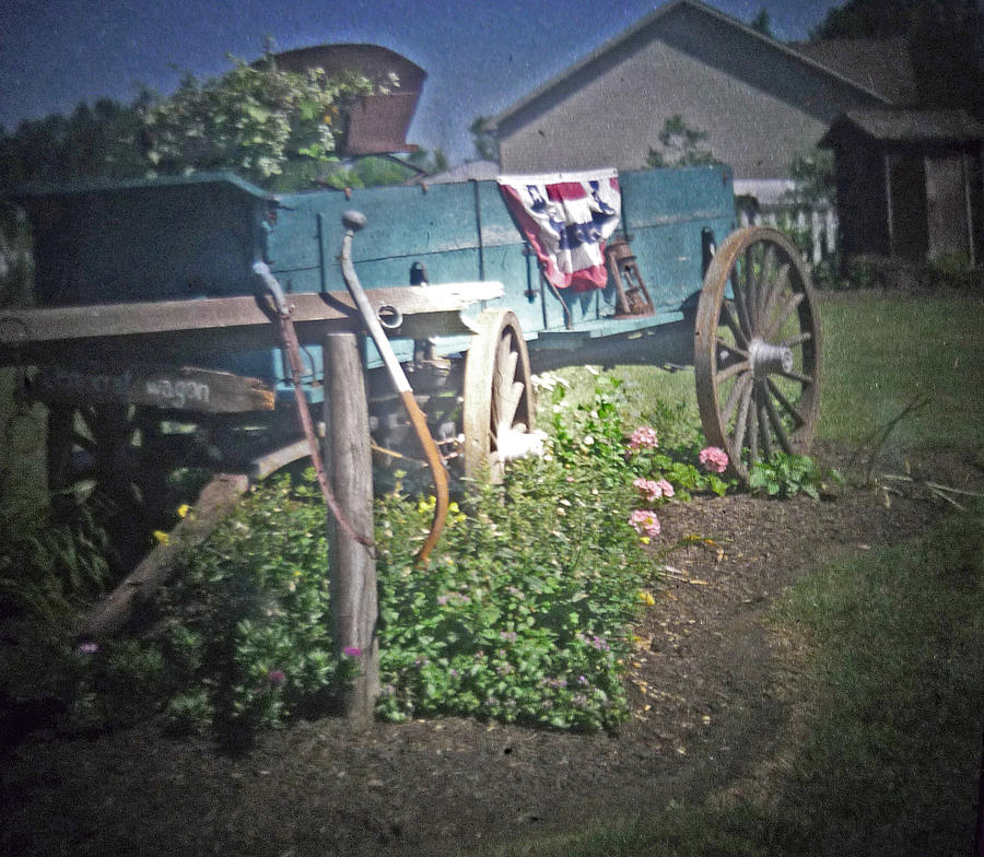 Farm Photograph - The Old Wagon by Michael Allen