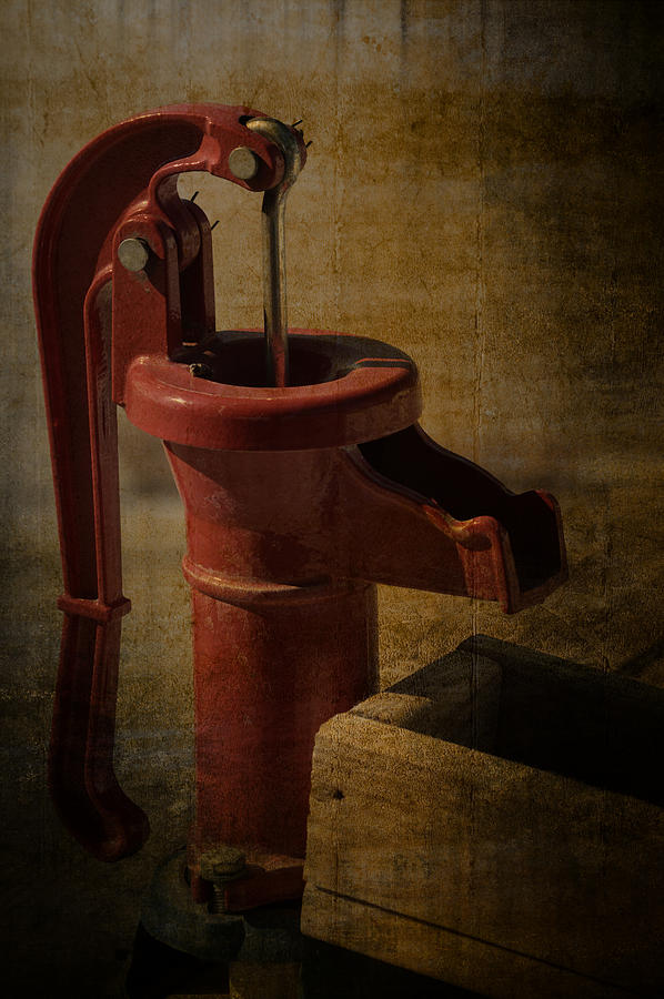 The Old Water Pump Photograph by Lena Wilhite