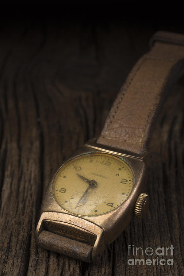 The Old Wrist Watch Photograph by Edward Fielding