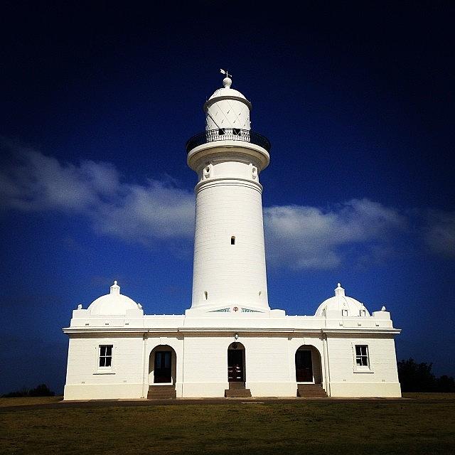 The Oldest Lighthouse In Australia Photograph by Robert Puttman