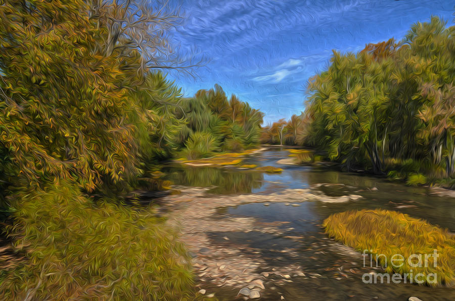 The Olentangy River Photograph by Brian Mollenkopf - Fine Art America