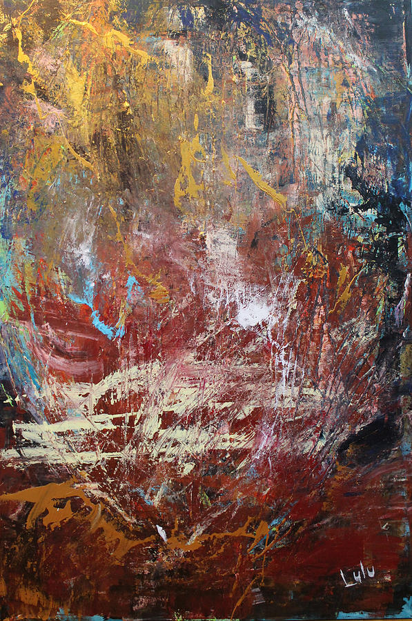 Abstract Painting - The One by Lucy Matta