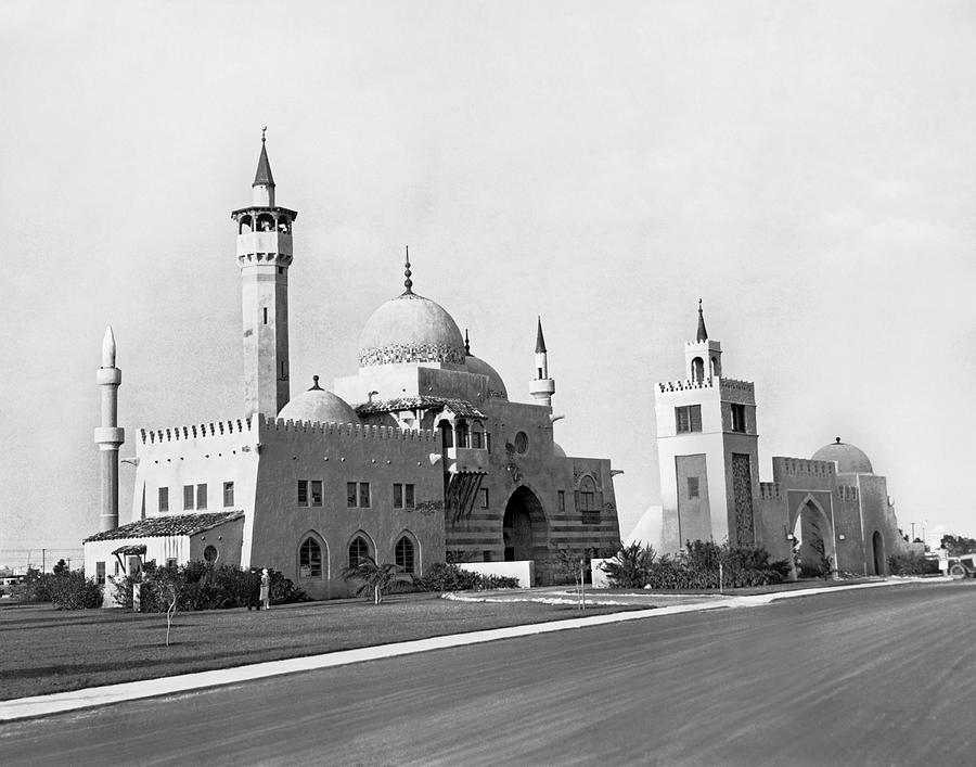 The Opa Locka City Hall Photograph by Underwood & Underwood - Fine Art ...