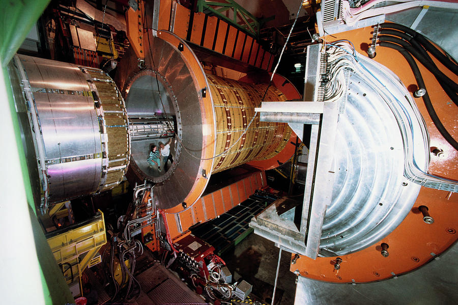 The Opal Detector At Cern Photograph by Cern/science Photo Library
