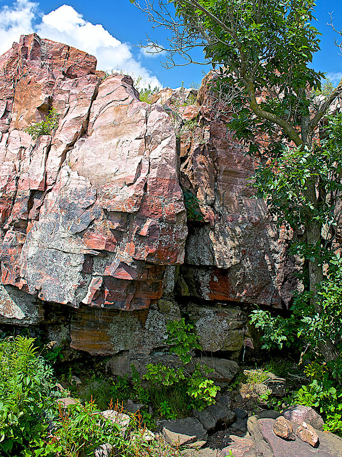 The Oracle Rock in Pipestone National Monument-Minnesota Photograph by ...