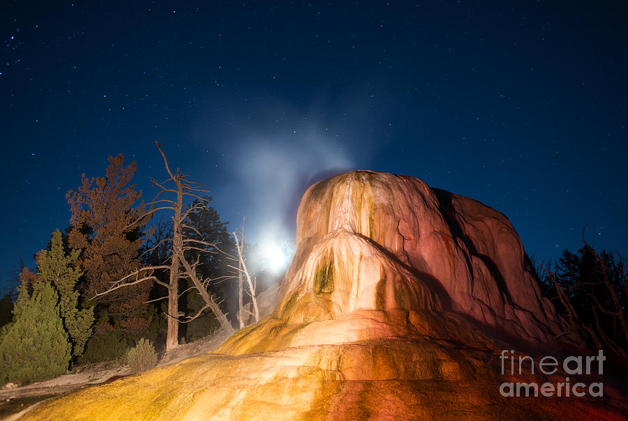 The Orange Mound Photograph by Deby Dixon