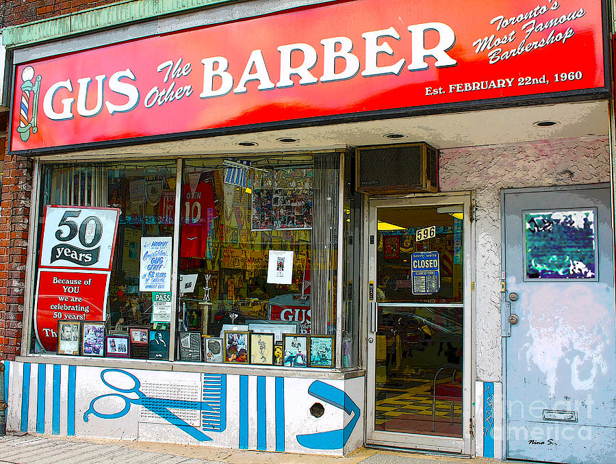 The Other Barber Shop Photograph by Nina Silver