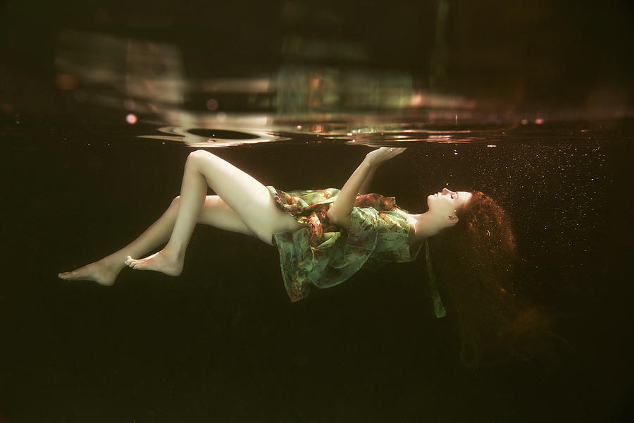 Underwater Photograph - The Other Side by Gabriela Slegrova